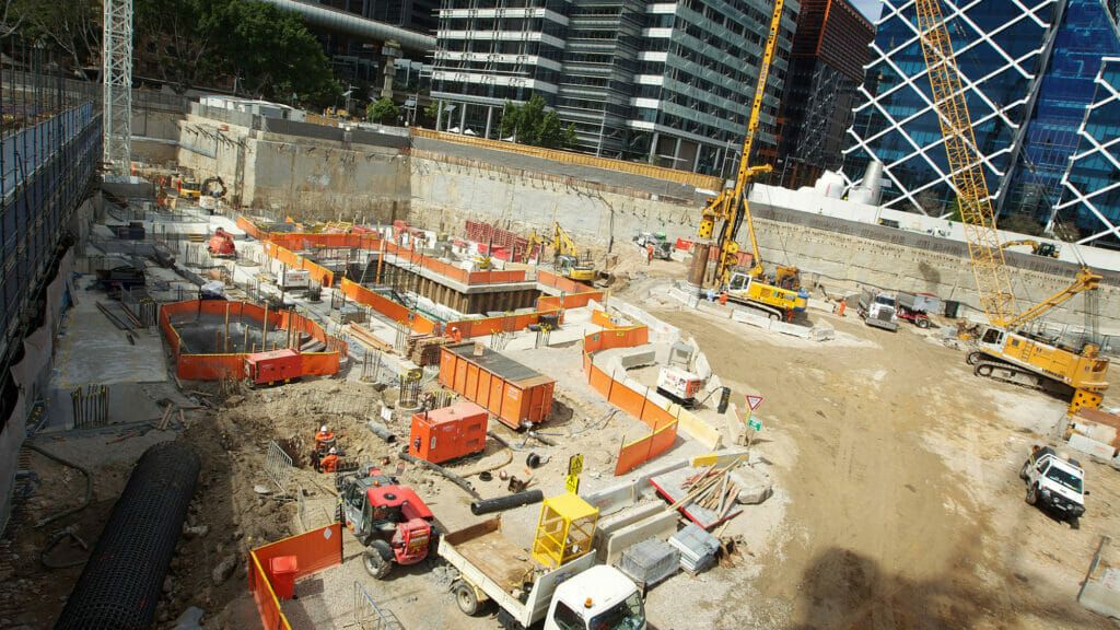 Providing geotechnical and design advisory services to deliver a 770 metre long perimeter diaphragm wall for the basement at Barangaroo South