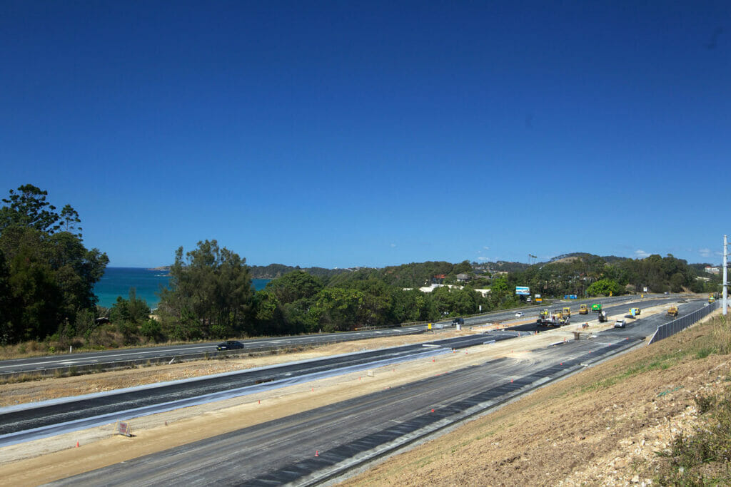 Delivering geotechnical investigations, detailed design, and construction oversight for the Sapphire to Woolgoolga Pacific Highway upgrade project